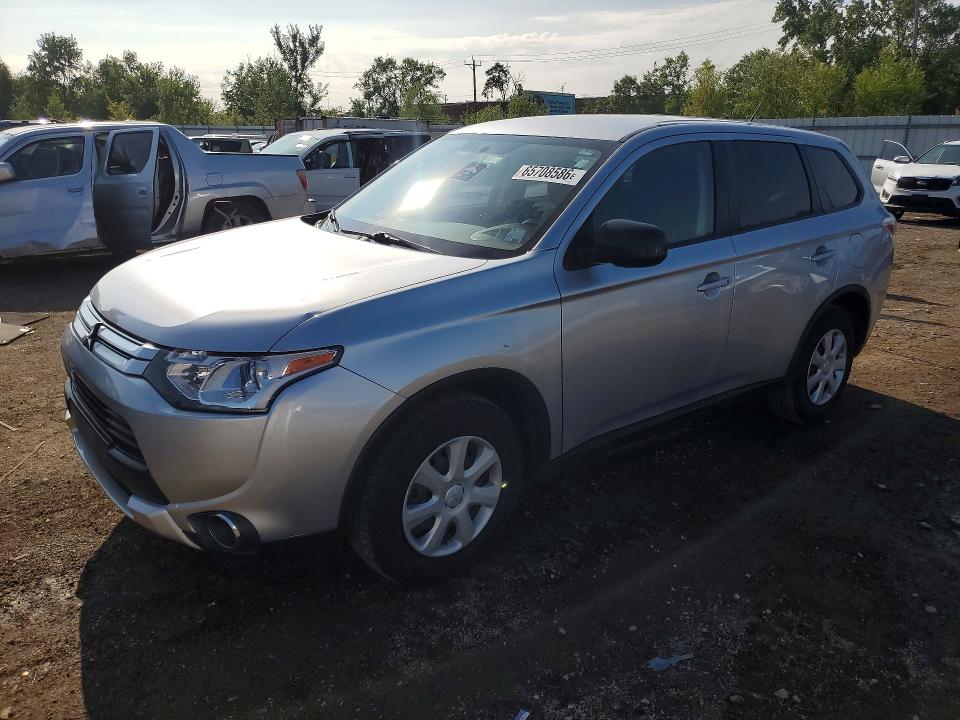 2015 Mitsubishi Outlander მანქანა იყიდება აუქციონზე, vin: JA4AD2A34FZ006279, აუქციონის ნომერი: 65708586