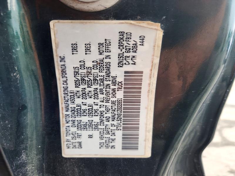 Aukcja sprzedaży 2001 Toyota Tacoma, vin: 5TEVL52N91Z822851, numer aukcji: 64060886