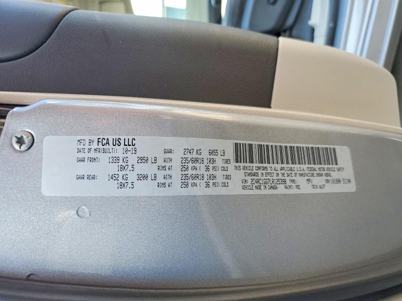 Aukcja sprzedaży 2020 Chrysler Pacifica, vin: 2C4RC1GG7LR125398, numer aukcji: 66842626