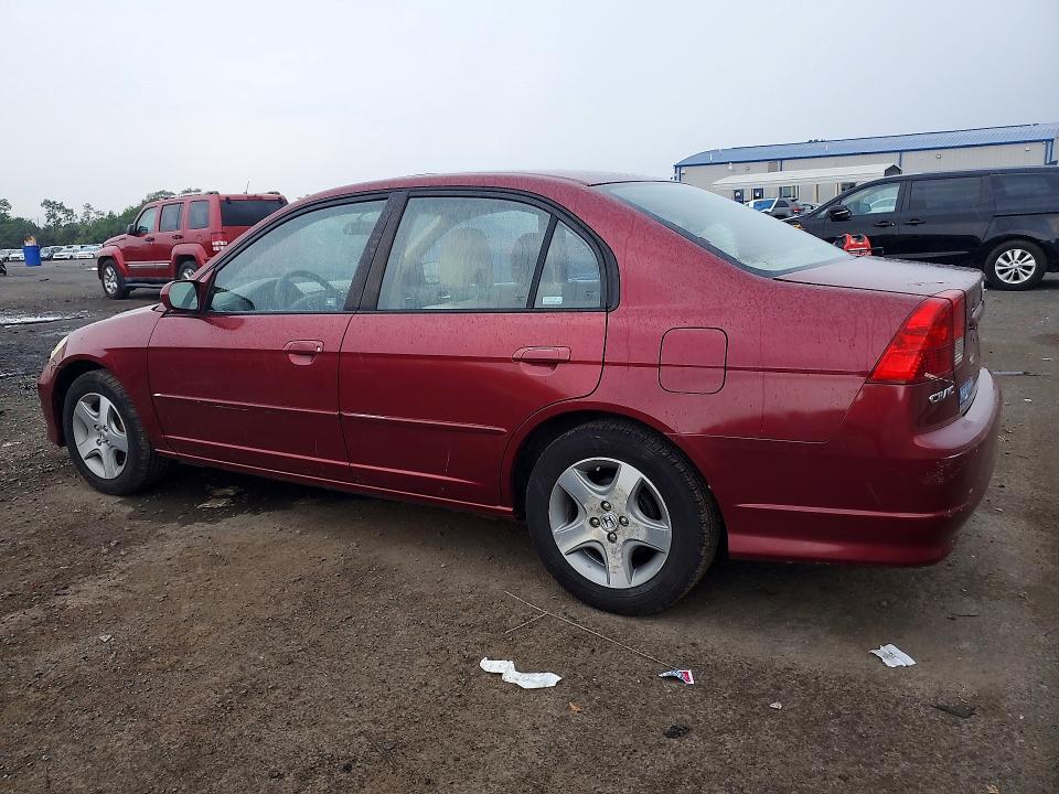 Aukcja sprzedaży 2005 Honda Civic, vin: 2HGES26725H531852, numer aukcji: 63172376