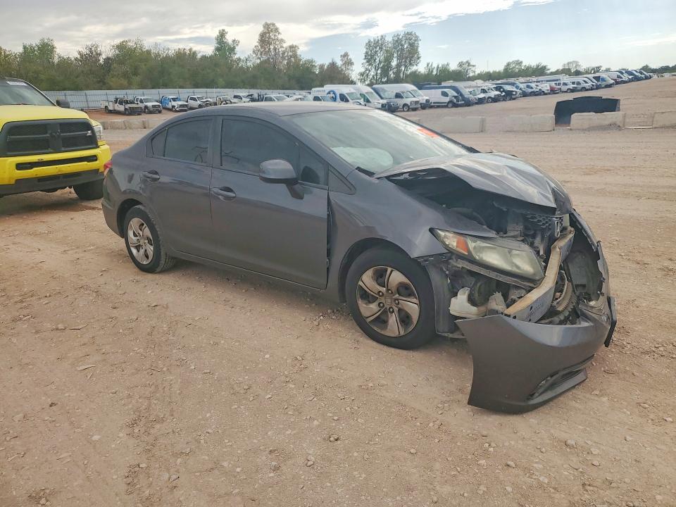 65564286 :رقم المزاد ، 2HGFB2F54DH571660 vin ، 2013 Honda Civic مزاد بيع