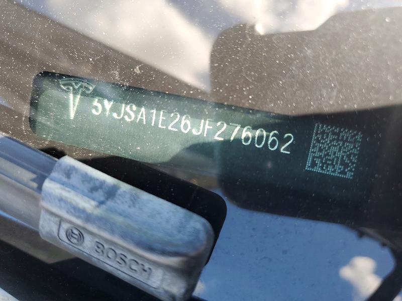 Aukcja sprzedaży 2018 Tesla Model S, vin: 5YJSA1E26JF276062, numer aukcji: 64642066