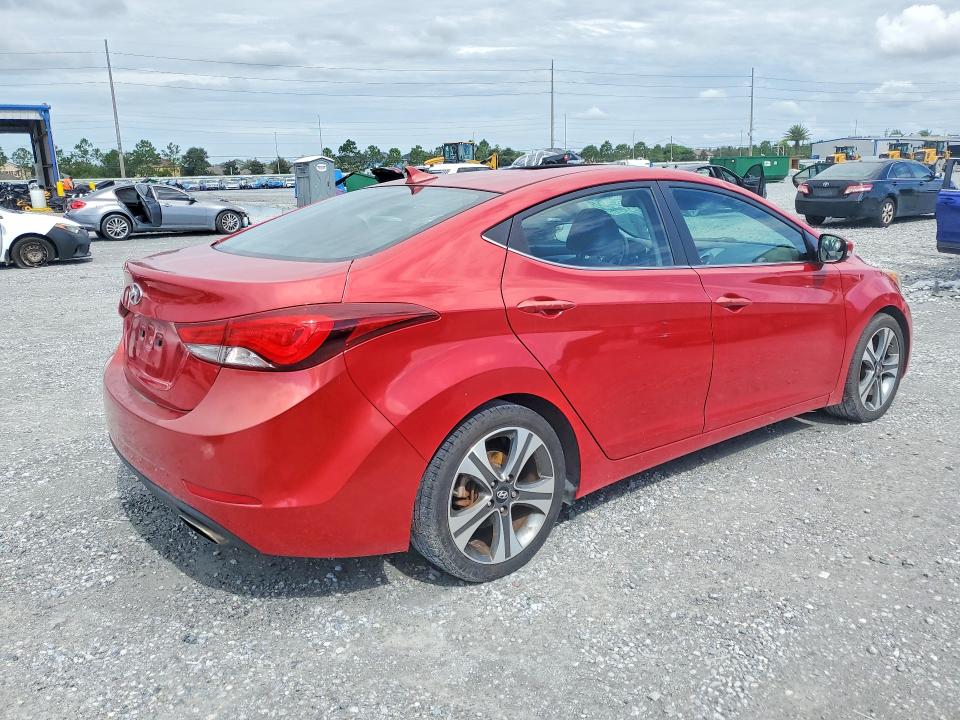 Продажа на аукционе авто 2015 Hyundai Elantra, vin: KMHDH4AHXFU455974, номер лота: 63616156
