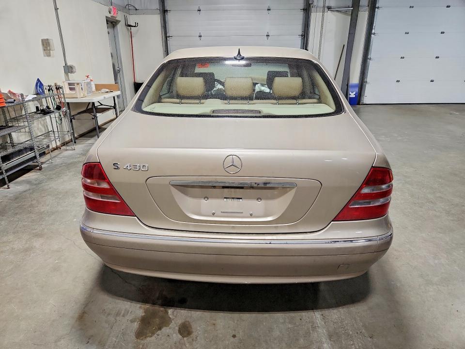 2002 Mercedes-benz S მანქანა იყიდება აუქციონზე, vin: WDBNG70J92A287028, აუქციონის ნომერი: 65257146