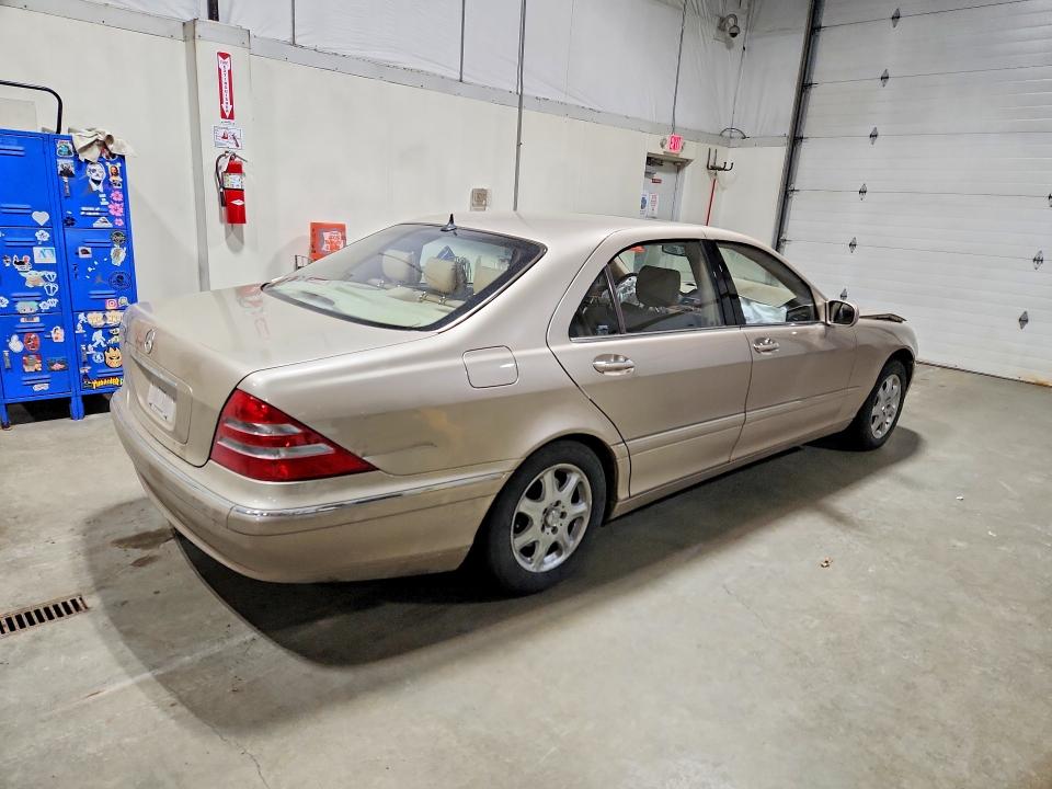 2002 Mercedes-benz S მანქანა იყიდება აუქციონზე, vin: WDBNG70J92A287028, აუქციონის ნომერი: 65257146