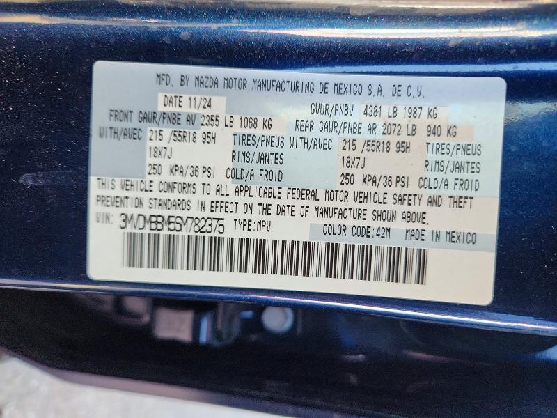 Aukcja sprzedaży 2025 Mazda Cx-30, vin: 3MVDMBBM5SM782375, numer aukcji: 66274116