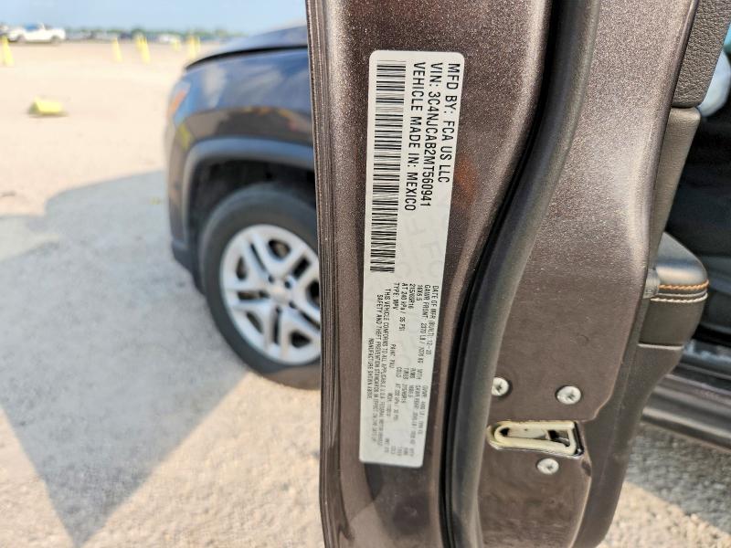 Продажа на аукционе авто 2021 Jeep Compass, vin: 3C4NJCAB2MT560941, номер лота: 64130366