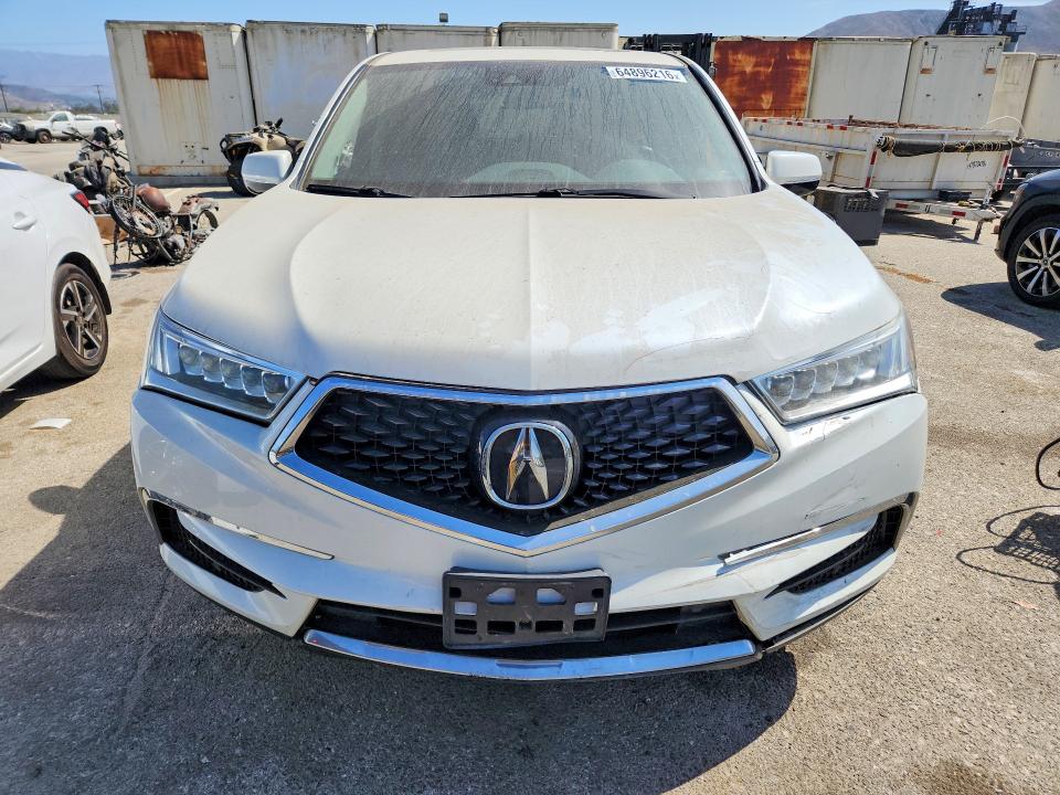 2017 Acura Mdx მანქანა იყიდება აუქციონზე, vin: 5FRYD3H55HB007899, აუქციონის ნომერი: 64896216