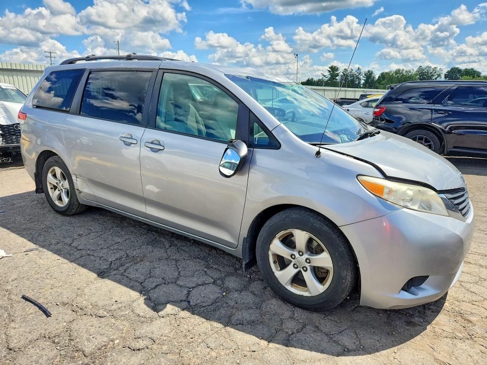 2012 Toyota Sienna მანქანა იყიდება აუქციონზე, vin: 5TDKK3DC8CS196649, აუქციონის ნომერი: 66778226