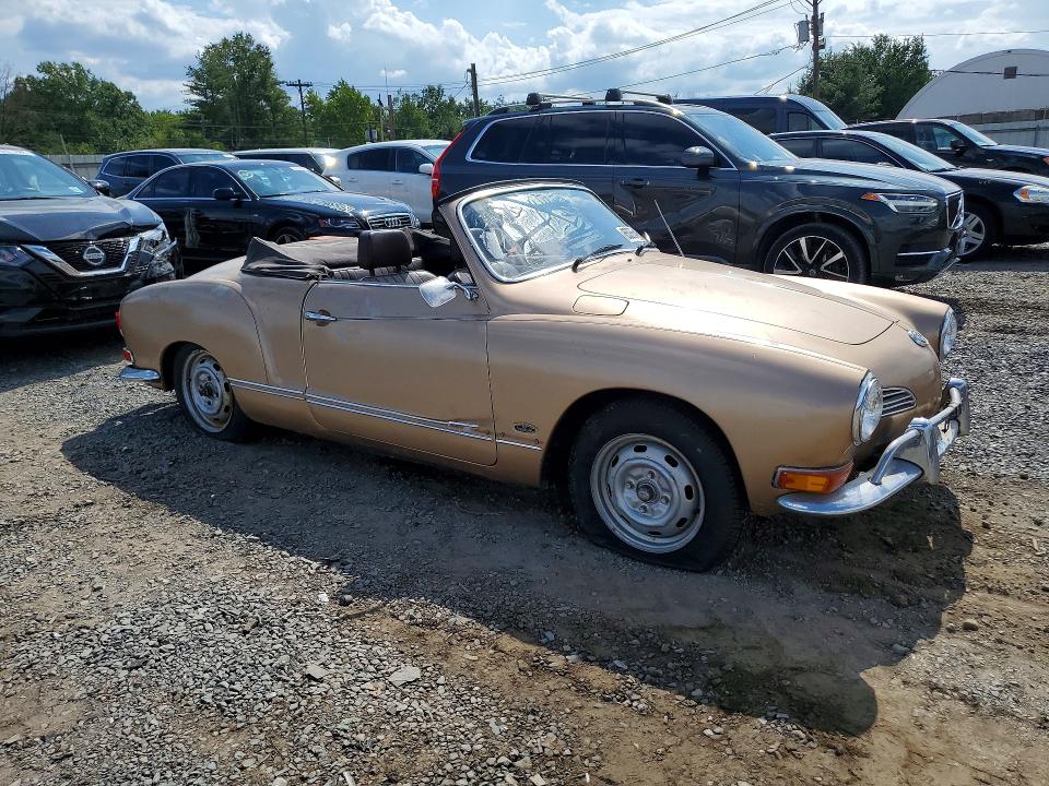 Продажа на аукционе авто 1971 Volkswagen Karmannghi, vin: 1412743791, номер лота: 65885496