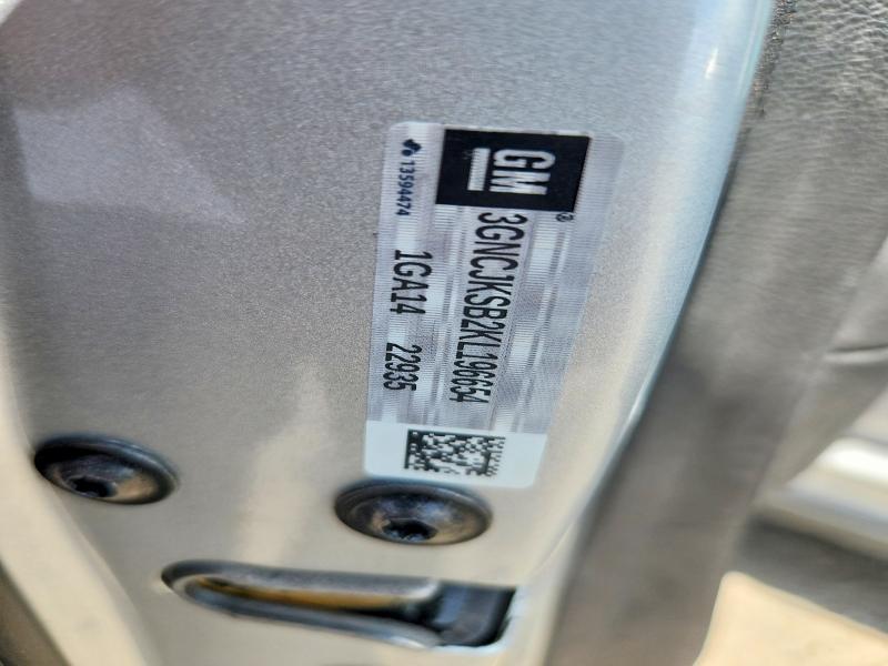 65596426 :رقم المزاد ، 3GNCJKSB2KL196654 vin ، 2019 Chevrolet Trax مزاد بيع