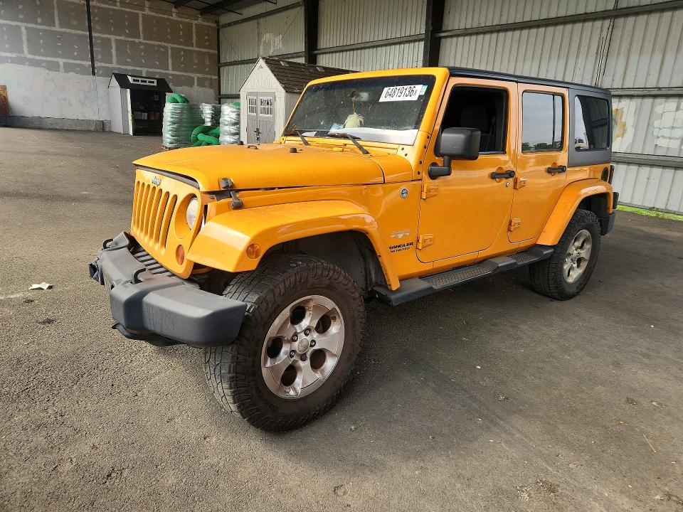 64819136 :رقم المزاد ، 1C4BJWEG2DL562386 vin ، 2013 Jeep Wrangler Unlimited مزاد بيع