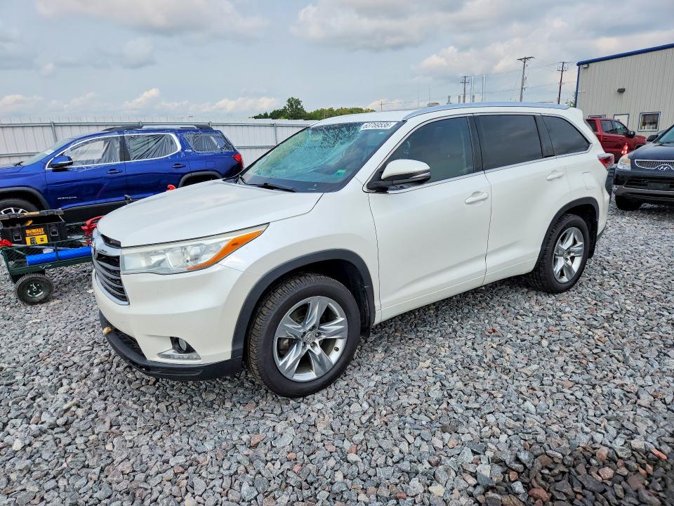 Auction sale of the 2015 Toyota Highlander, vin: 5TDDKRFH1FS220718, lot number: 63769536