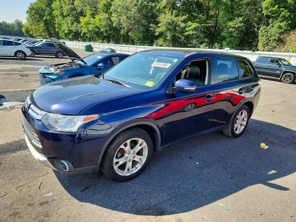 65553466 :رقم المزاد ، JA4AD3A34FZ007793 vin ، 2015 Mitsubishi Outlander مزاد بيع