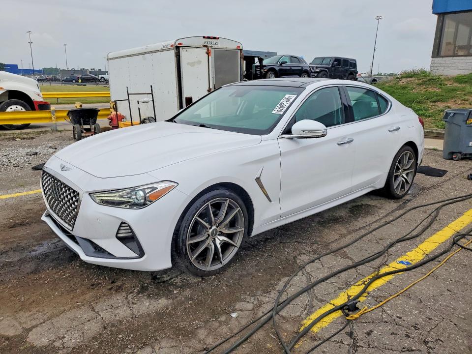 62688406 :رقم المزاد ، KMTG44LA3KU013532 vin ، 2019 Genesis G70 مزاد بيع