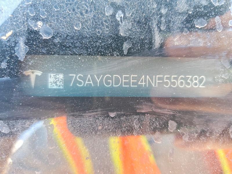 65859086 :رقم المزاد ، 7SAYGDEE4NF556382 vin ، 2022 Tesla Model Y مزاد بيع
