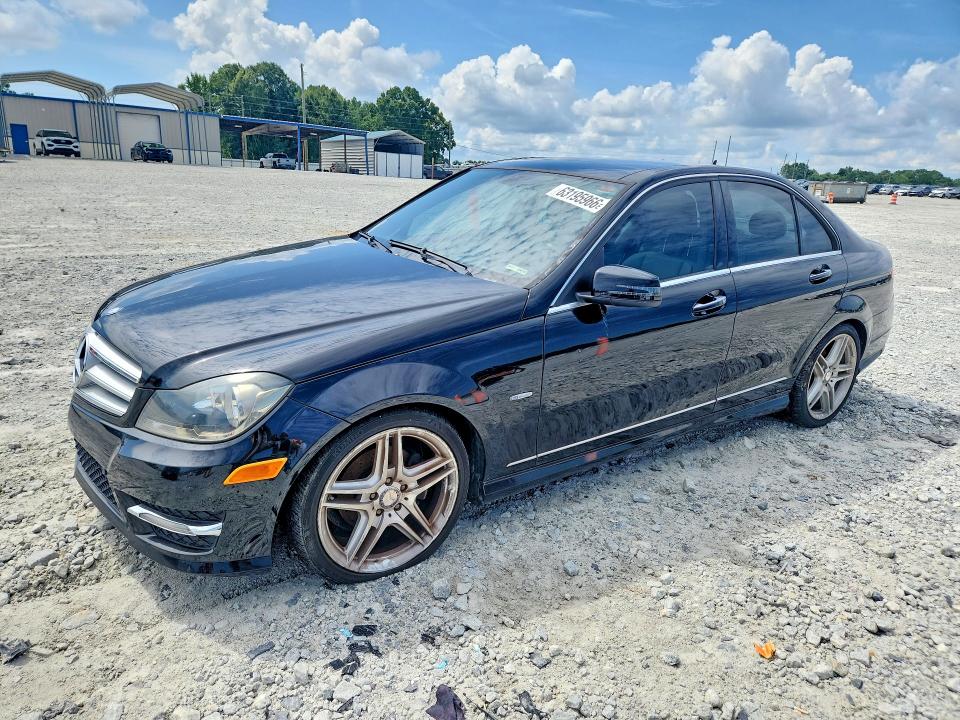 Aukcja sprzedaży 2012 Mercedes-benz C, vin: WDDGF4HB5CR194170, numer aukcji: 63195966