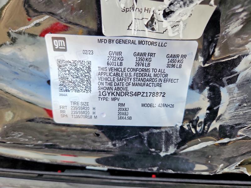 Продаж на аукціоні авто 2023 Cadillac Xt5, vin: 1GYKNDRS4PZ178872, номер лоту: 64021936