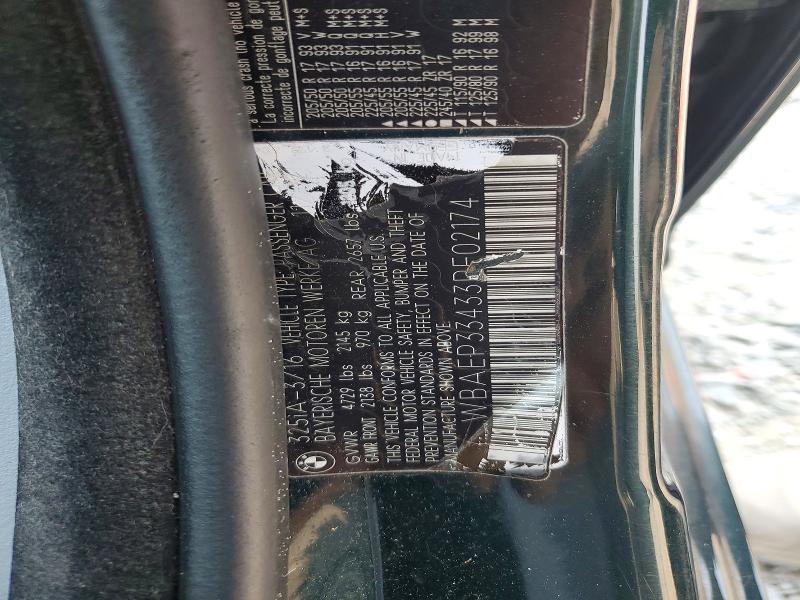 Auction sale of the 2003 Bmw 325, vin: WBAEP33433PF02174, lot number: 65433796