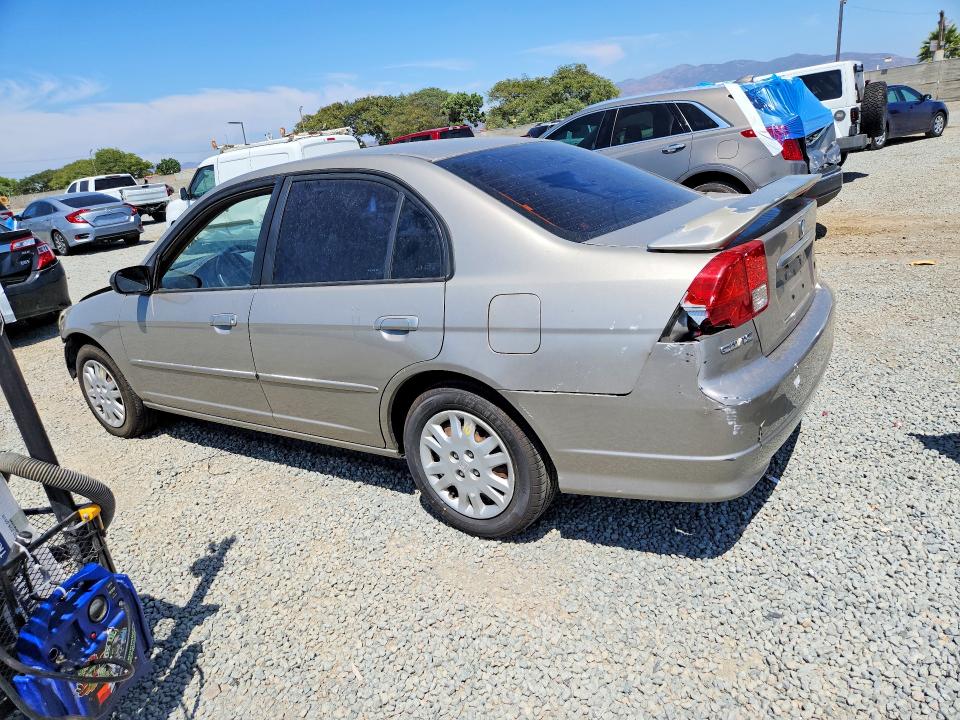 Aukcja sprzedaży 2004 Honda Civic, vin: 2HGES165X4H566646, numer aukcji: 64612666