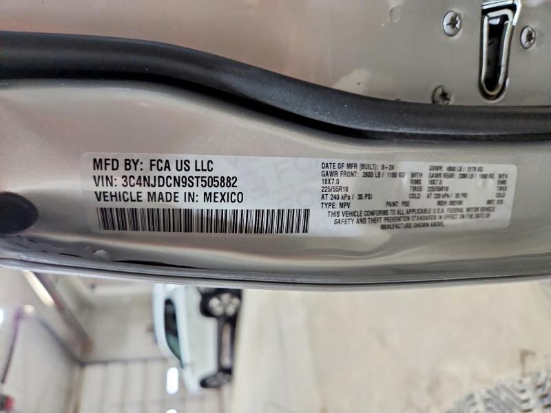 Продаж на аукціоні авто 2025 Jeep Compass, vin: 3C4NJDCN9ST505882, номер лоту: 66528536