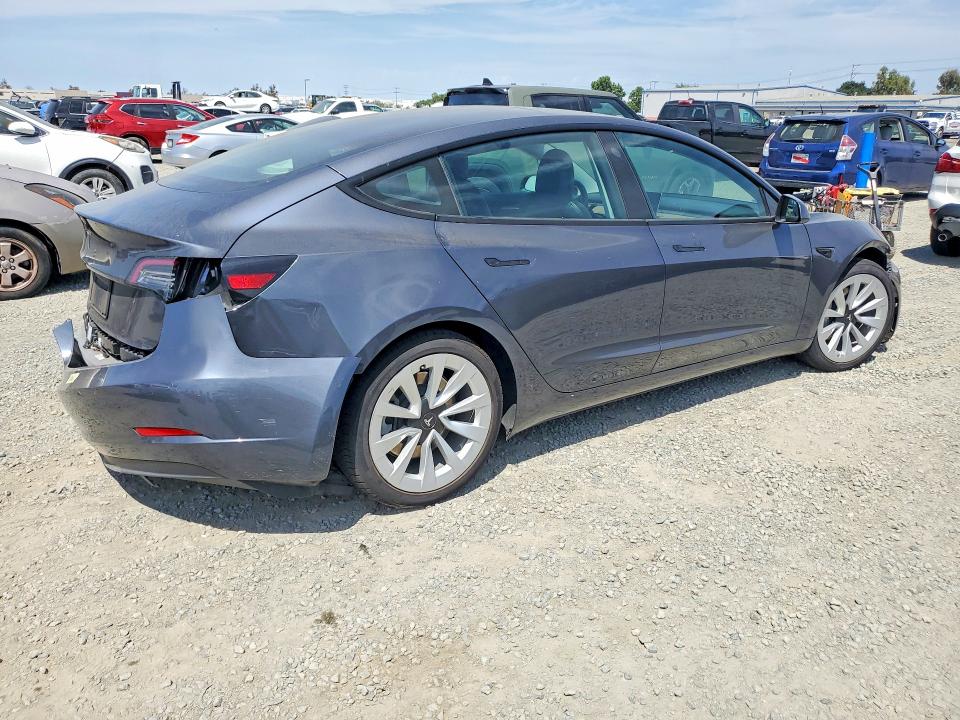 66407916 :رقم المزاد ، 5YJ3E1EA7MF096609 vin ، 2021 Tesla Model 3 مزاد بيع