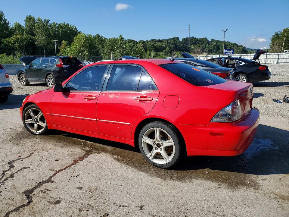63010436 :رقم المزاد ، JTHBD192X30075282 vin ، 2003 Lexus Is 300 مزاد بيع