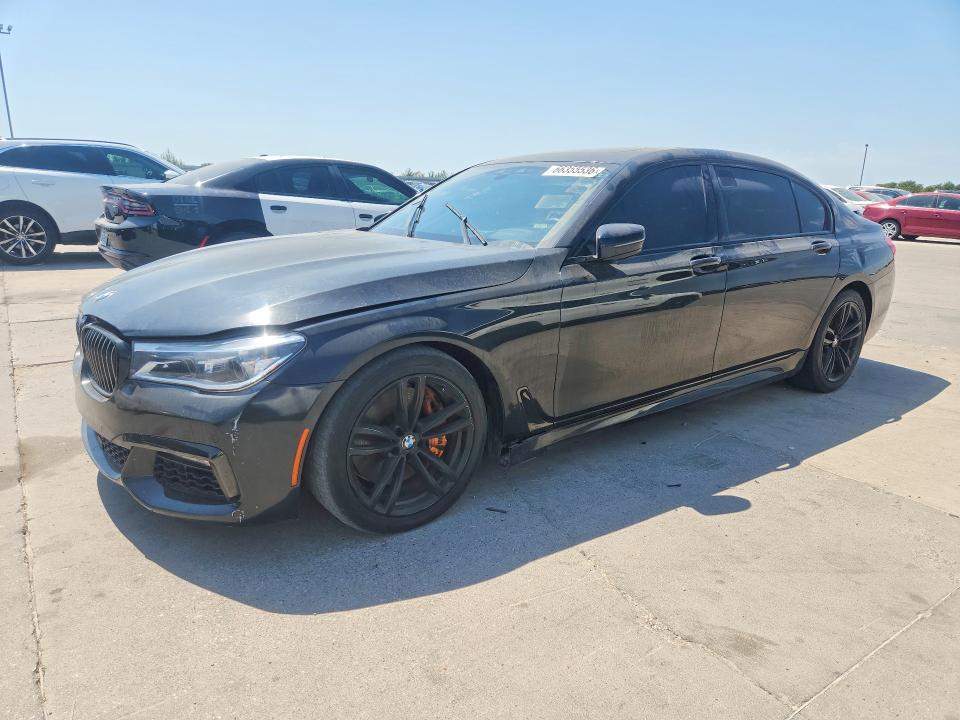 66355536 :رقم المزاد ، WBA7F2C51KB239416 vin ، 2019 Bmw 750 مزاد بيع