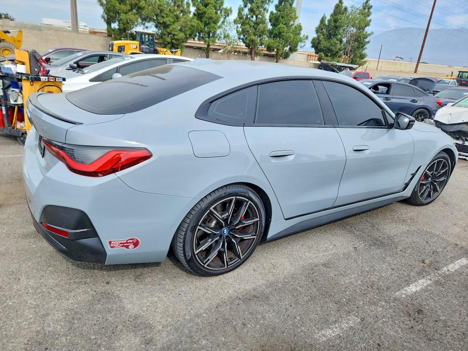 Aukcja sprzedaży 2024 Bmw I4, vin: WBY73AW0XRFS73605, numer aukcji: 64943016