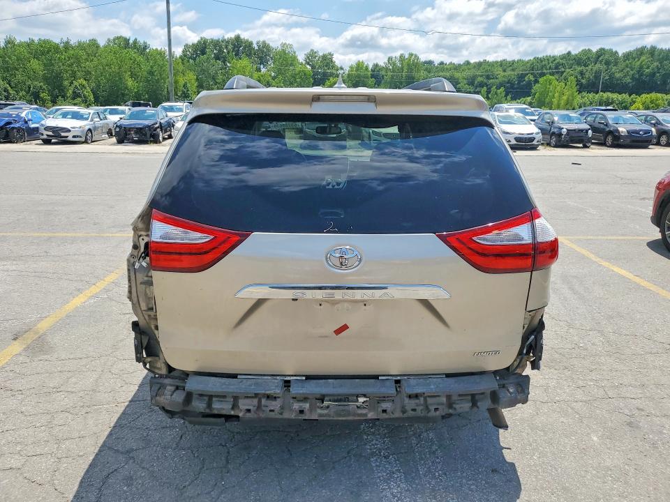 2015 Toyota Sienna მანქანა იყიდება აუქციონზე, vin: 5TDYK3DCXFS653217, აუქციონის ნომერი: 63739636