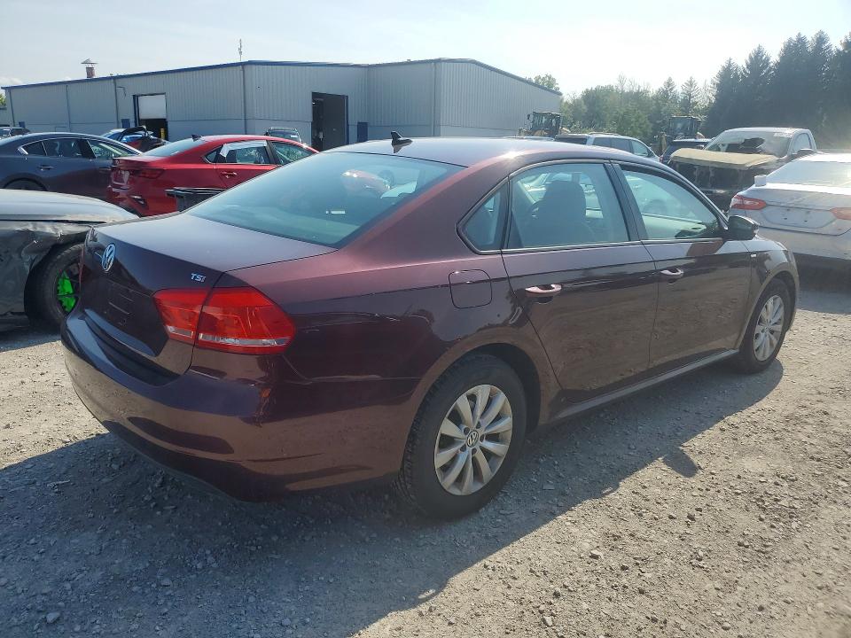 65100956 :رقم المزاد ، 1VWAT7A35EC081061 vin ، 2014 Volkswagen Passat مزاد بيع