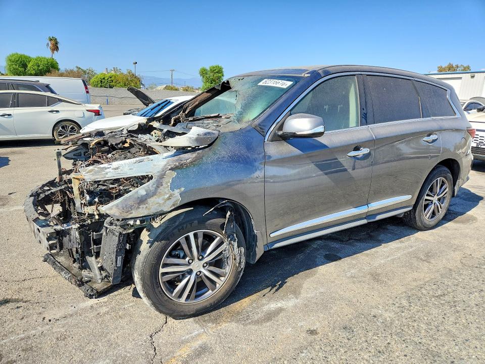 62316616 :رقم المزاد ، 5N1DL0MN6KC560956 vin ، 2019 Infiniti Qx60 مزاد بيع