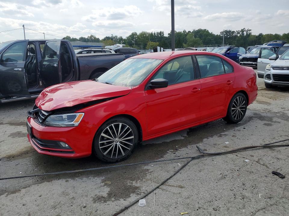 2016 Volkswagen Jetta მანქანა იყიდება აუქციონზე, vin: 3VWB17AJ6GM303455, აუქციონის ნომერი: 65582196