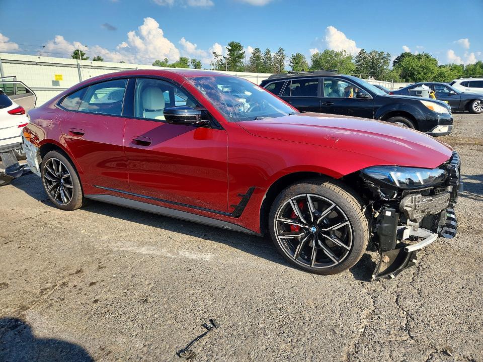 Продаж на аукціоні авто 2025 Bmw I4, vin: WBY33HD01SFV82492, номер лоту: 62514986