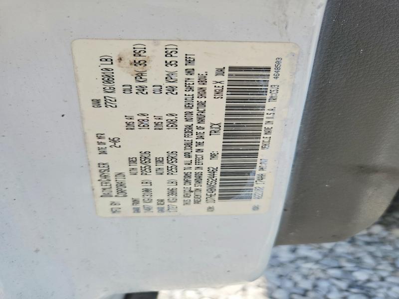 65592976 :رقم المزاد ، 1D7HE48NX5S244462 vin ، 2005 Dodge Dakota مزاد بيع