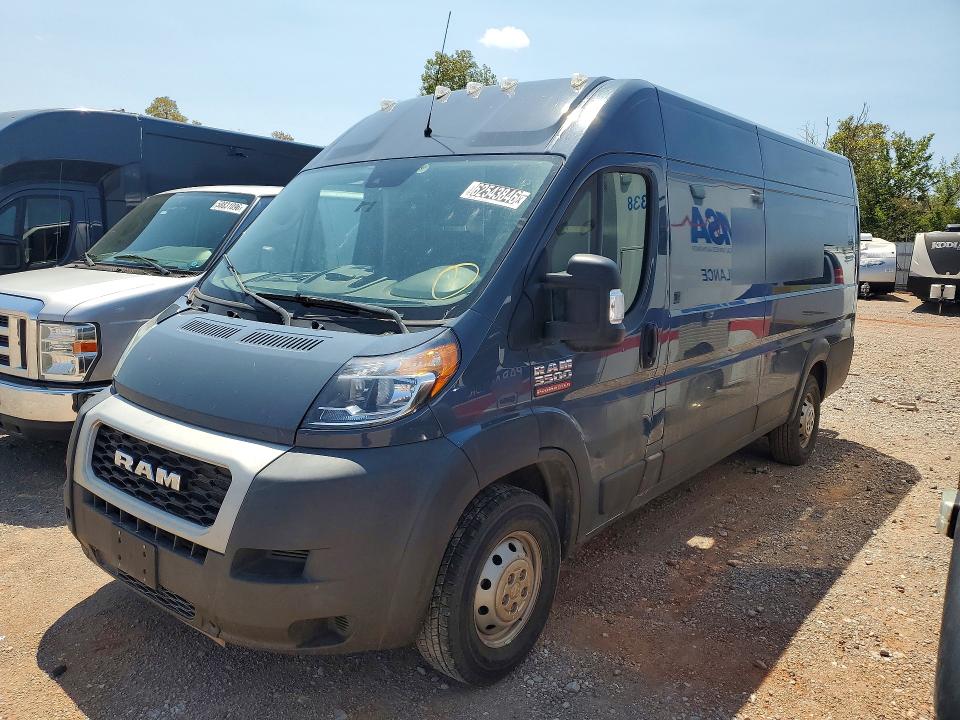 2021 Ram Promaster 3500 მანქანა იყიდება აუქციონზე, vin: 3C6MRVJG0ME586977, აუქციონის ნომერი: 62543846