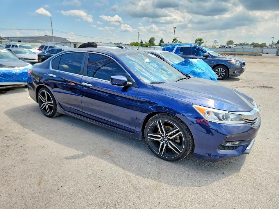 66229866 :رقم المزاد ، 1HGCR2F18HA287237 vin ، 2017 Honda Accord مزاد بيع