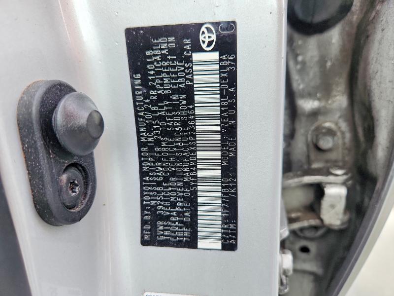 65442096 :رقم المزاد ، 5YFB4MDEXSP236464 vin ، 2025 Toyota Corolla مزاد بيع