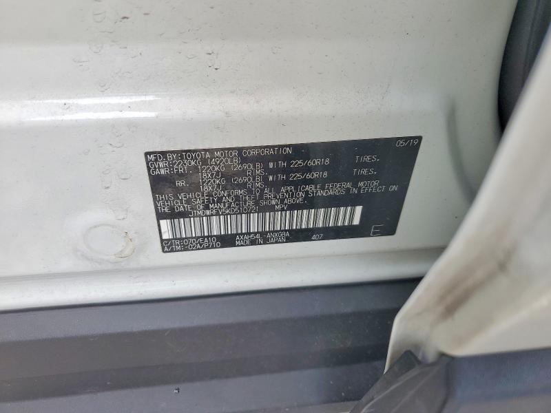 66636236 :رقم المزاد ، JTMDWRFV5KD510721 vin ، 2019 Toyota Rav4 مزاد بيع