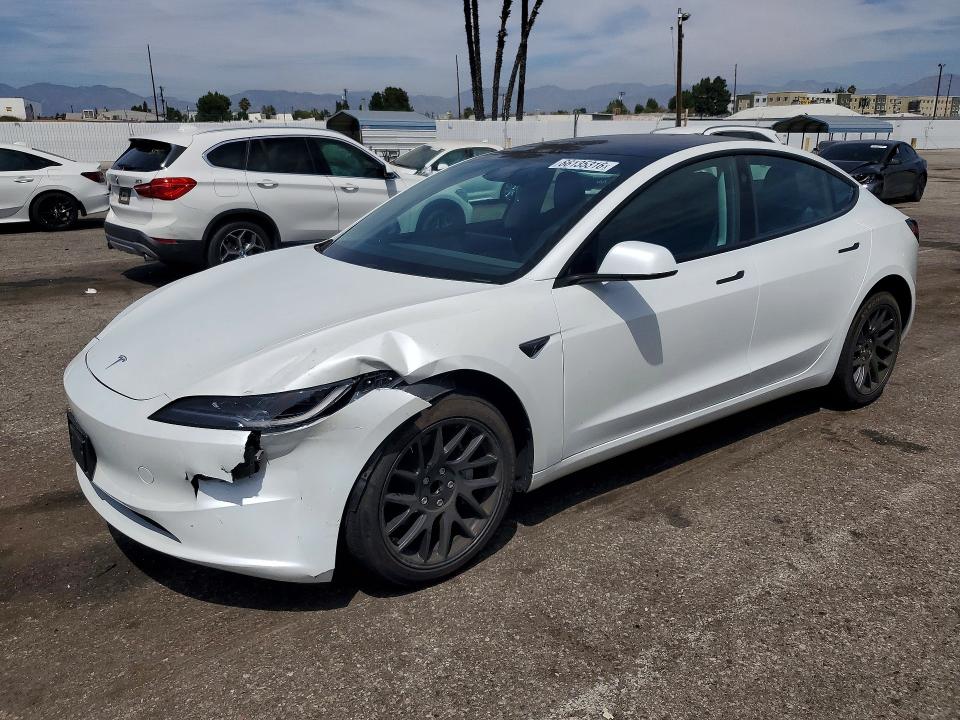 Aukcja sprzedaży 2025 Tesla Model 3, vin: 5YJ3E1EA7SF064885, numer aukcji: 66135316