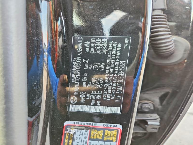 Продаж на аукціоні авто 2024 Hyundai Tucson, vin: 5NMJF3DE5RH351591, номер лоту: 64644706