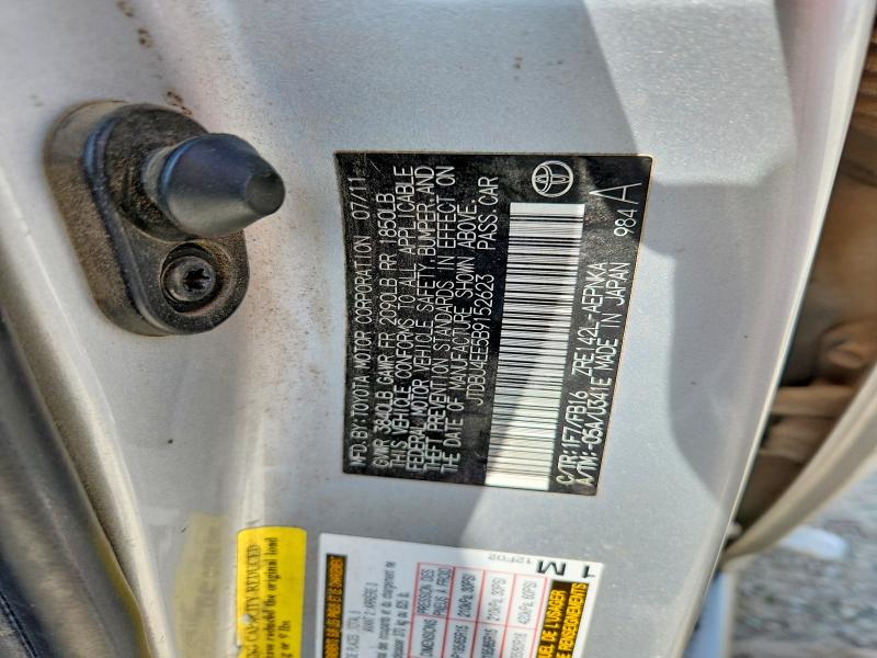 64465596 :رقم المزاد ، JTDBU4EE5B9152623 vin ، 2011 Toyota Corolla مزاد بيع
