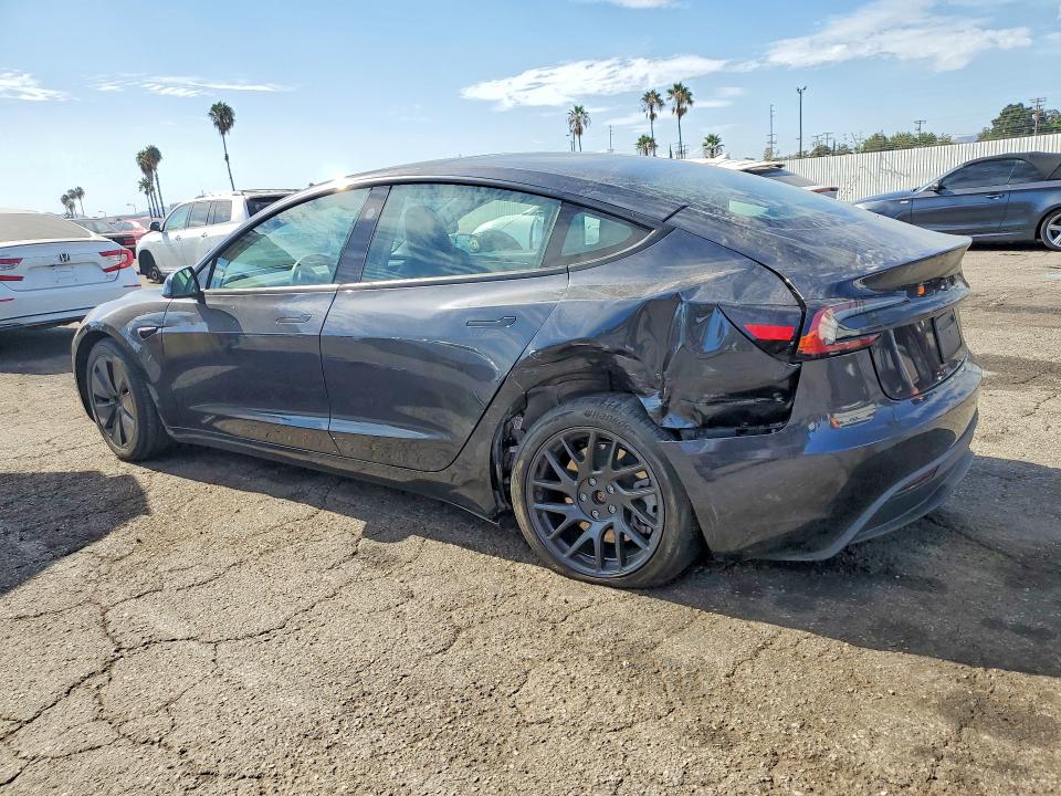 2024 Tesla Model 3 მანქანა იყიდება აუქციონზე, vin: 5YJ3E1EAXRF747755, აუქციონის ნომერი: 64574846