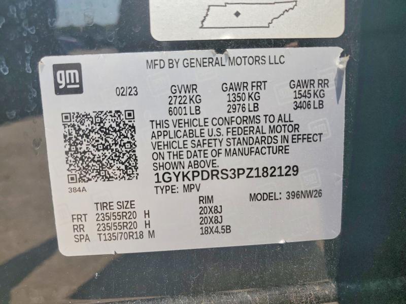 Продаж на аукціоні авто 2023 Cadillac Xt6, vin: 1GYKPDRS3PZ182129, номер лоту: 63443516