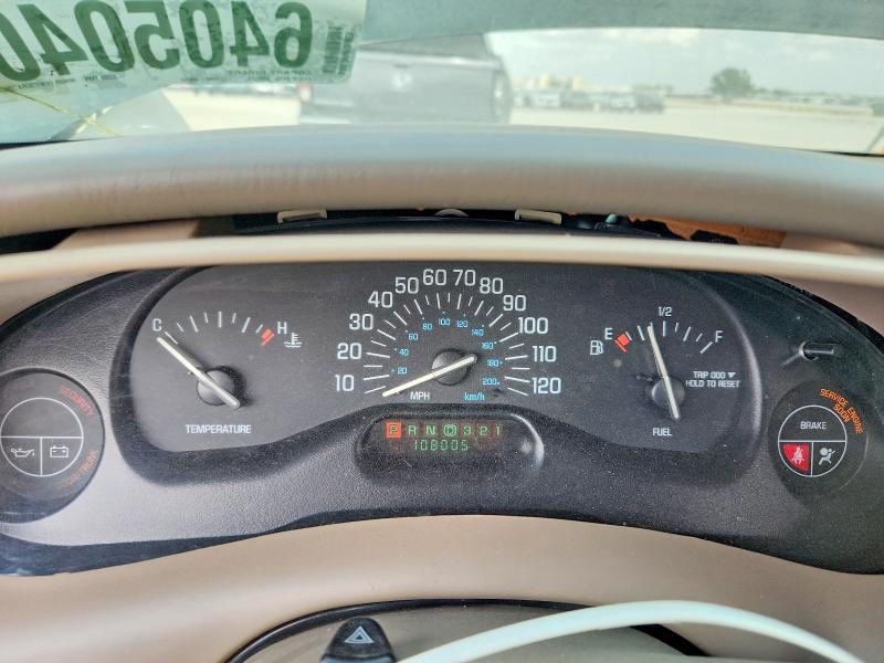 64050406 :رقم المزاد ، 2G4WS52J631225390 vin ، 2003 Buick Century مزاد بيع