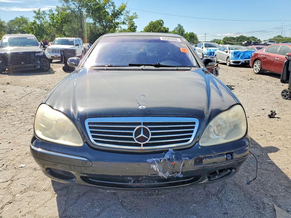 2001 Mercedes-benz S მანქანა იყიდება აუქციონზე, vin: WDBNG70J51A222272, აუქციონის ნომერი: 63584926