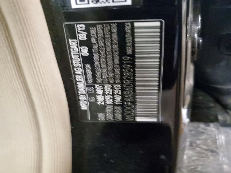 2013 Mercedes-benz C მანქანა იყიდება აუქციონზე, vin: WDDGF8AB6DR285919, აუქციონის ნომერი: 63611106