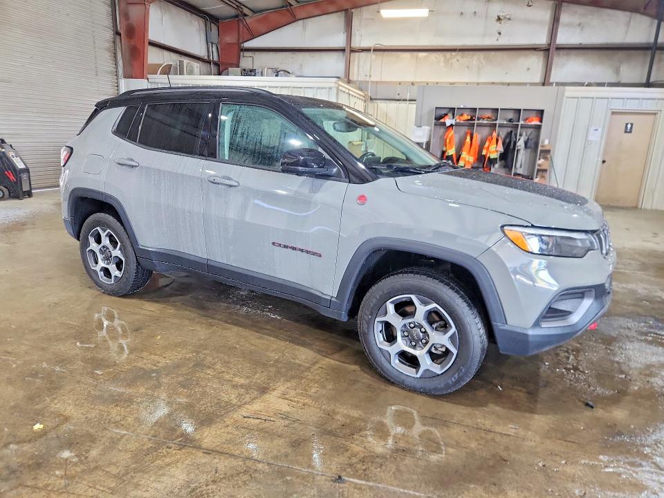 2022 Jeep Compass მანქანა იყიდება აუქციონზე, vin: 3C4NJDDB8NT193515, აუქციონის ნომერი: 63736996