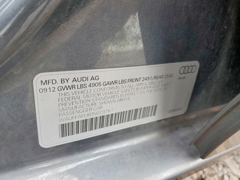 Продажа на аукционе авто 2013 Audi A4, vin: WAUFFAFL8DN023161, номер лота: 64071636