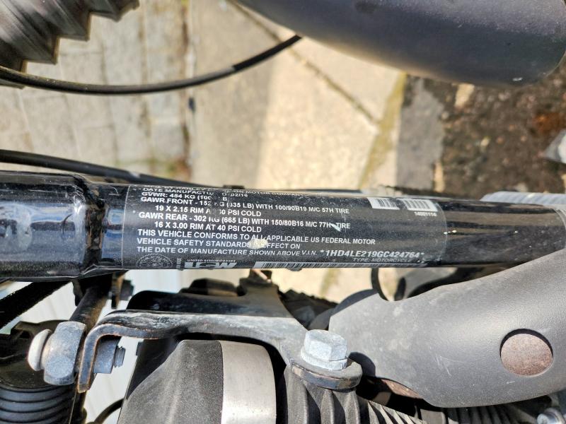 Aukcja sprzedaży 2016 Harley-davidson Xl883, vin: 1HD4LE219GC424764, numer aukcji: 65811626